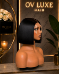 Super Double Drawn Vietnamese Bone Straight Wig – 10 Inches
