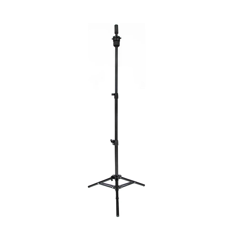 Wig Stand Tripod,Adjustable Mannequin Head Stand, Wig Head,And Canvas Block Head Stand for Training Heads(43.3in and19.6in )